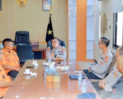 Polda Maluku Utara dan Basarnas Perkuat Sinergi Operasi SAR