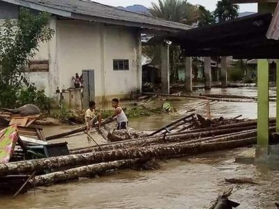 Longsor Terjang Sibolga, Akses Jalan Terputus dan Warga Diimbau Waspada