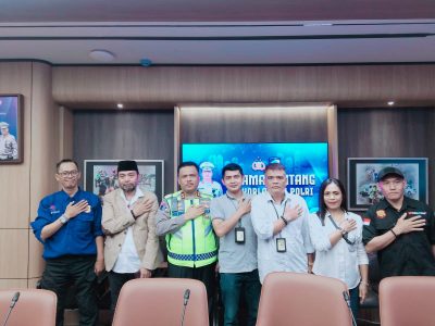 Silaturahmi Penuh Makna, Agus Flores dan Kakorlantas Polri Bahas Filosofi Menangkap Kupu-Kupu