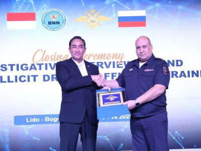 BNN Terima Kunjungan Delegasi Pemerintah Federasi Rusia di Kompleks Lido