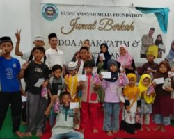 Yayasan Husni Amanah Mulia Peringati Hari Pahlawan dengan Doa dan Santunan