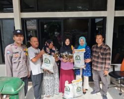 930 KK Terima Bantuan Pangan Nasional, Pemdes Sumber Jaya Dapat Pujian