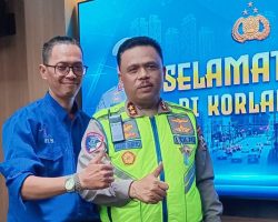 Salah Satu Pendiri Media Berita Polri Investigasi Bersilaturahmi ke Korlantas Polri