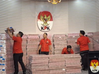 Uang Senilai Rp 300 Miliar Disita KPK Dari PT. Taspen