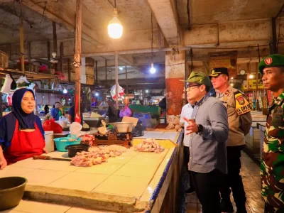 Pemerintah Kota Tangerang Selatan (Tangsel) mulai menata Pasar Serpong.