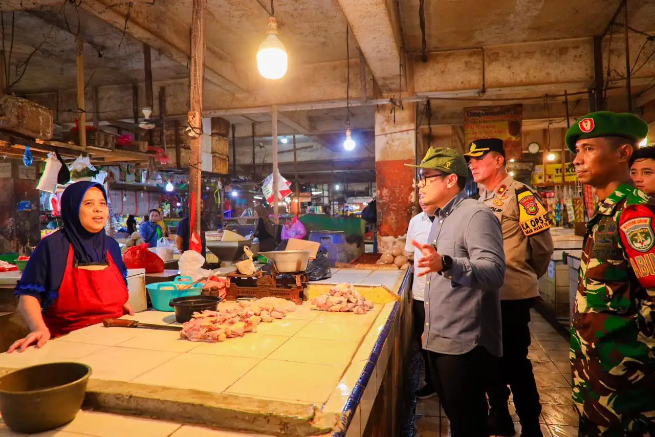 Pemerintah Kota Tangerang Selatan (Tangsel) mulai menata Pasar Serpong.