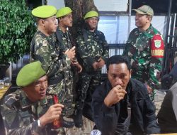 Koramil 05/Kramatjati–Makasar Gelar Patroli Keliling, Jaga Keamanan Wilayah pada Malam Libur