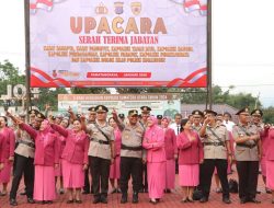 Sertijab di Polres Simalungun, Enam Kapolsek dan Dua Kasat Resmi Berganti