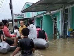 Banjir Rendam Permukiman Tambun Utara, Ratusan Warga Mengungsi