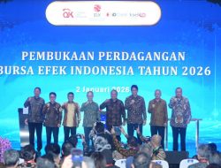 Menkeu Purbaya Resmi Buka Perdagangan Bursa Efek Indonesia Tahun 2026