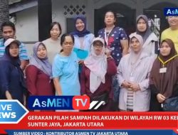 Gerakan Pilah Sampah RW 03 Sunter Jaya Olah Sampah Dapur Jadi Pakan Maggot