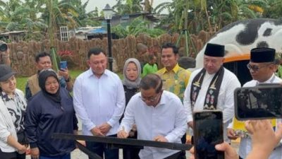 Gubernur Pramono Anung Resmikan Taman Kelinci Roci di Rorotan Cilincing
