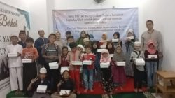 Ketua Yayasan HAM Doakan PJ Kepala Desa Sumber Jaya dan Apresiasi Dukungan Pendidikan