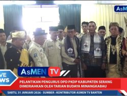 Pelantikan Pengurus DPD PKDP Kabupaten Serang Dimeriahkan Seni Budaya Minangkabau