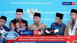 Tokoh Keagamaan Dukung Keputusan Presiden Prabowo Bergabungnya Indonesia ke Board of Peace