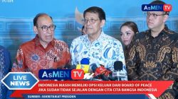 Mantan Menlu Tegaskan Indonesia Miliki Opsi Keluar dari Board of Peace