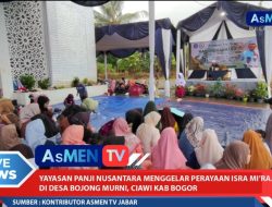 Yayasan Panji Nusantara Gelar Peringatan Isra Mi’raj Nabi Muhammad SAW di Ciawi