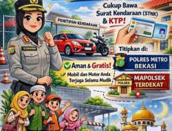 Polres Metro Bekasi Buka Layanan Penitipan Kendaraan Gratis bagi Warga yang Mudik Lebaran
