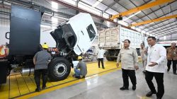 Prabowo Resmikan Pabrik Perakitan Kendaraan Komersial Listrik di Magelang 