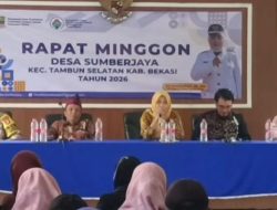 Rapat Minggon dan Halal Bihalal, Pemdes Sumberjaya Perkuat Silaturahmi dan Tingkatkan Kinerja Pasca Idul Fitri