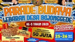 ​​Dihadiri Bupati Bogor, Parade Budaya Lebaran Desa Bojonggede Ke-5 Tahun 2026 Berlangsung Spektakuler