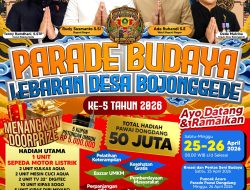 ​​Dihadiri Bupati Bogor, Parade Budaya Lebaran Desa Bojonggede Ke-5 Tahun 2026 Berlangsung Spektakuler