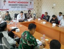 Jelang Pilkades, Kapolsek Tambun Koordinasi Lintas Sektor Jaga Kondusivitas Wilayah