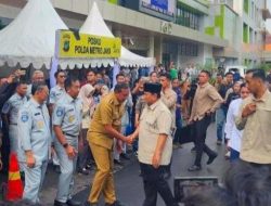 Prabowo Datangi Lokasi Laka Kereta Api di Bekasi Timur dan Pastikan Investigasi
