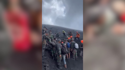 Hari Ketiga Evakuasi di Gunung Dukono, Tim Temukan Sisa Tulang Belulang
