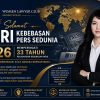 Ketua Umum Women Lawyer Club Mengucapkan Selamat Hari Kebebasan Pers Sedunia