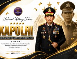 HUT ke-57 Kapolri, Zulfah Adriani Tegaskan: Polri Untuk Masyarakat Harus Nyata, Bandar Narkoba Sikat Tanpa Ampun!