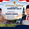 Momen Bersejarah, Prabowo Zulfianto Sambut Prabowo Subianto di Tanah Gorontalo