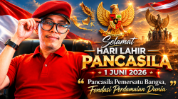Nuriman: Selamat Hari Lahir Pancasila 1 Juni 2026