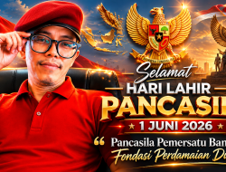 Nuriman: Selamat Hari Lahir Pancasila 1 Juni 2026