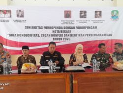 Forkopimda dan FKDM Perkuat Kewaspadaan Dini untuk Jaga Kondusivitas Bekasi Selatan