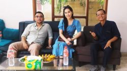 Tak Sekedar Kunjungan, Renggi Wichell Bahas Kerjasama Kreatif di Studio AsMEN