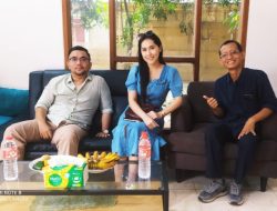 Tak Sekedar Kunjungan, Renggi Wichell Bahas Kerjasama Kreatif di Studio AsMEN