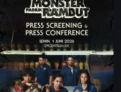 Jelang Tayang 4 Juni, “Monster Pabrik Rambut” Tawarkan Horor Sosial dengan Kritik Dunia Kerja Modern