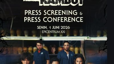 Jelang Tayang 4 Juni, “Monster Pabrik Rambut” Tawarkan Horor Sosial dengan Kritik Dunia Kerja Modern