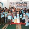 Pj Kades Sumberjaya Apresiasi Santunan Lebaran Yatim Yayasan Husni Amanah Mulia
