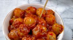 Resep Cilok Bumbu Kacang Pedas, Kenyal, dan Gurih