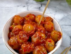 Resep Cilok Bumbu Kacang Pedas, Kenyal, dan Gurih
