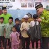 Semarak Gebyar Muharam di Masjid Al Anshor, 250 Anak Yatim Tersenyum Bahagia 