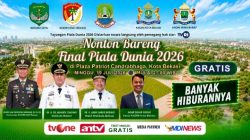 Nobar Final PD 2026 Panggung Kompak Pemkot Bekasi, Kodim 0507 dan KADIN, Menang Kalah, Persahabatan Tetap Juara