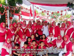 Sukses  Kegiatan  HUT Kemerdekaan RI Ke  81 Bersama Warga  RT 006 RW 011 Pondok Pinang