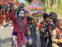 Warga Dusun 4 Loboyo Kompak Meriahkan HUT RI ke-81 Dengan Karnaval dan Lomba Yel-Yel