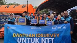 IDSurvey Salurkan 2,4 Ton Bantuan untuk Korban Gempa NTT