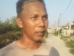 Kebakaran Lahan Kering di Perumahan Cikarang Griya Pratama
