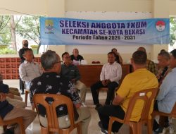 Seleksi Anggota FKDM Bekasi Selatan Diperketat, Camat dan Korwil Tekankan Pentingnya Integritas