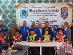 STIJNAS Luncurkan Prodi Hukum Narkotika, Pertama di Kalangan Sekolah Jurnalistik